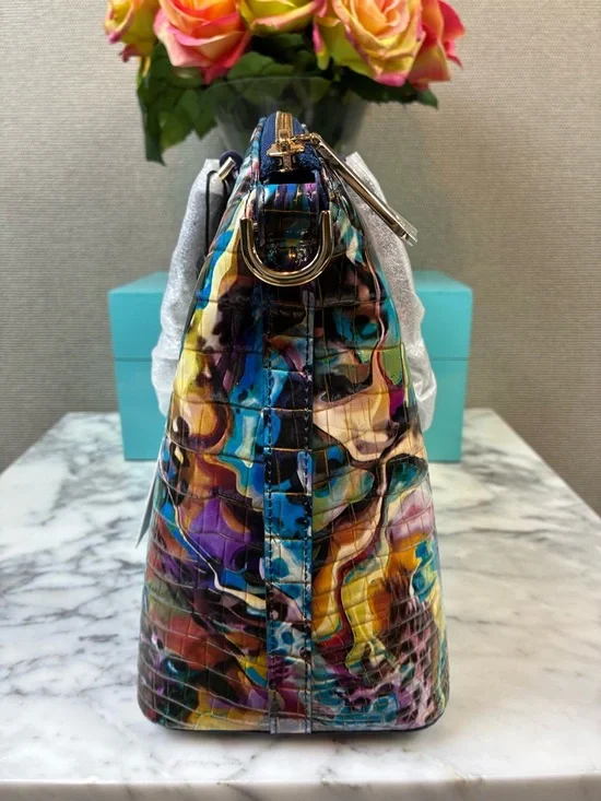 Brahmin Euphoria Melbourne Multicolor Duxbury Bag - NWT & Dustbag 🔥 🔥 🔥 - Picture 4 of 10